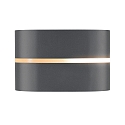 wall luminaire SIBELIS UP/DOWN E27 IP44, anthracite dimmable