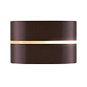 Nordlux Outdoor Wandleuchte SIBELIS UP/DOWN, E27, IP44, dimmbar, braun/metallisch