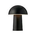 design for the people by Nordlux battery table lamp FAYE IP20, black dimmable