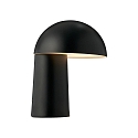 design for the people by Nordlux battery table lamp FAYE IP20, black dimmable