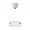 design for the people by Nordlux LED Pendelleuchte ARTIST 25, 14W, 3000K, 1000lm, IP20, dimmbar, staubrosa