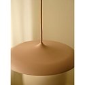 design for the people by Nordlux LED Pendelleuchte ARTIST 25, 14W, 3000K, 1000lm, IP20, dimmbar, staubrosa