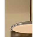 design for the people by Nordlux LED Pendelleuchte ARTIST 40, 25W, 3000K, 2300lm, IP20, edelstahl