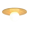 ceiling luminaire SIONA E27 IP44, wood dimmable