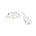 Nordlux recessed luminaire MONOLO set of 1 IP20, white dimmable 4,8W 70 | 230 | 450lm 3000K 36� 36� CRI 80