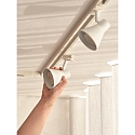 Nordlux 1-phase spot EIK LINK GU10 IP20, white dimmable