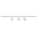 1-phase spot EIK LINK set of 3 GU10 IP20, white dimmable