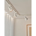 Nordlux 1-Phasen Strahler EIK LINK Schienensystem, 3er Set, GU10, IP20, inkl. 1m Schiene, dimmbar, wei�