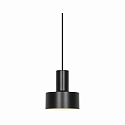 pendant luminaire MATIS E27 IP20, black dimmable