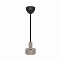 pendant luminaire MATIS E27 IP20, light brown dimmable