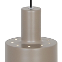 pendant luminaire MATIS E27 IP20, light brown dimmable