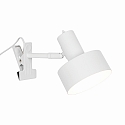 clamp lamp MATIS E27 IP20, white 