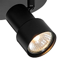 Nordlux ceiling luminaire BOSTON 3 flames GU10 IP20, black dimmable
