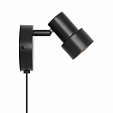 Nordlux Wandleuchte BOSTON, 1x GU10, IP20, schwarz