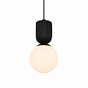 Nordlux Pendelleuchte SADIE, 1x E14, IP20, schwarz