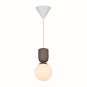 Nordlux pendant luminaire SADIE E14 IP20, light brown dimmable