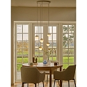 Nordlux Baldachin LUANA, 5-fach, mit Aufh�ngung f�r Pendelleuchten, wei�