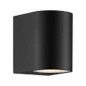 Nordlux Outdoor Wandleuchte DION SINGLE, GU10, IP44, IK02, dimmbar, schwarz