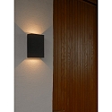 Nordlux outdoor wall luminaire FOLD 10 IP54, seaside black 