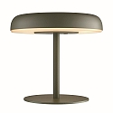 Nordlux LED Solar Akku Tischleuchte ELMER SOLAR, 2W, 3000K, 25/50/100lm, IP44, IK02, dimmbar, grün
