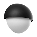 Nordlux outdoor wall luminaire SCORPIUS MAXI round E14 IP44, black dimmable