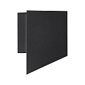 Nordlux Outdoor Wandleuchte NICO, eckig, GU10, IP54, IK03, dimmbar, schwarz