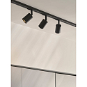1-phase spot EXPLORE LINK GU10 IP20, black dimmable