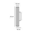 Nordlux LED Wandleuchte VIRELLE 32, 150�, 8W, 3000/4000K, 800lm, IP44, dimmbar, messing