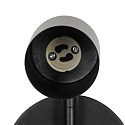 Wandleuchte EXPLORE LONG, GU10, IP20, schwenkbar, schwarz