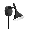 Nordlux Wandleuchte KELVIS, GU10, IP20, schwarz