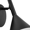 Nordlux Wandleuchte KELVIS, GU10, IP20, schwarz