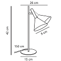 Nordlux Tischleuchte KELVIS, GU10, IP20, schwarz