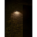 LED Solar-Wandleuchte MARCELLIO, IP54, Aufbau, mit Sensor, 5W 3000K 400lm, schwarz