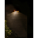 Nordlux LED Solar-Wandleuchte MARCELLIO, IP54, Aufbau, mit Sensor, 5W 3000K 400lm, braun