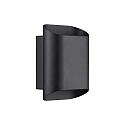 Nordlux Outdoor Wandleuchte NICO 22 ROUND MAXI, GU10, IP54, schwarz