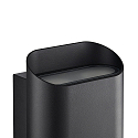Nordlux Outdoor Wandleuchte NICO 22 ROUND MAXI, GU10, IP54, schwarz