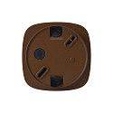Nordlux Outdoor Deckenleuchte SIDARA, IP54 IK05, eckig, E27, Schirm perforiert, Seeluft-best�ndig, Aluminium, metallisch braun
