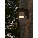 Nordlux outdoor wall luminaire SIDARA E27 IP54, seaside black dimmable