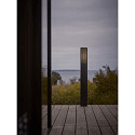 Nordlux Pollerleuchte SIDARA 95, E27, IP44, seaside schwarz