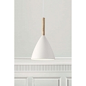 design for the people by Nordlux design for the people by Nordlux Pendant luminaire PURE 20, height 35cm, shade � 20cm, pendulum 300cm, E27, white