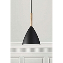 design for the people by Nordlux design for the people by Nordlux Pendant luminaire PURE 20, height 35cm, shade � 20cm, pendulum 300cm, E27, black