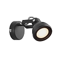 Nordlux Wall spotlight ASLAK, GU10, black