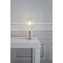 Nordlux Nordlux Table lamp SIV 2, E27, marble, white