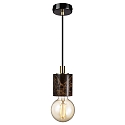 pendant luminaire SIV E27 IP20, brown 
