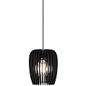 Nordlux Pendant luminaire TRIBECA 24, shade � 24cm, height 30cm, pendulum 300cm, E27 max. 60W, black