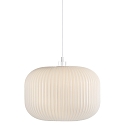 Nordlux Pendant luminaire MILFORD 30, shade � 30cm, height 22.7cm, pendulum 300cm, E27, opal glass