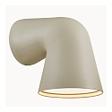 Nordlux outdoor wall luminaire FRONT SINGLE GU10 IP44, sand coloured 