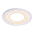 Nordlux Nordlux LED Ceiling recessed luminaire CLYDE 8, � 8.2cm, 5.5W 2700K 350lm 120�, 3-stage MOODMAKER circuit, white