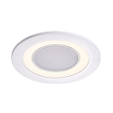 Nordlux Nordlux LED Decken-Einbauleuchte CLYDE 8, IP20, � 8.2cm, 3-Stufen-MOODMAKER Schaltung, wei�, 5.5W 4000K 400lm 120�