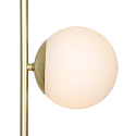 Nordlux Stehleuchte LILLY, 3x E14, IP20, messing / Glas opalwei�